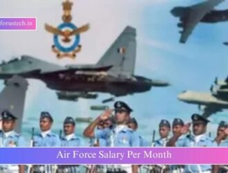 air force salary per month